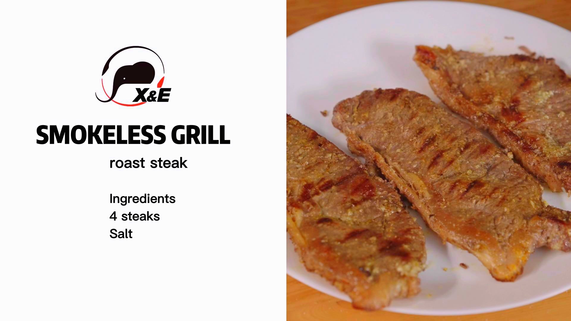 Grilling steaks on the X&E smokeless grill is quick and easy, allowing you to enjoy restaurant-quality steaks in the comfort of your own home.