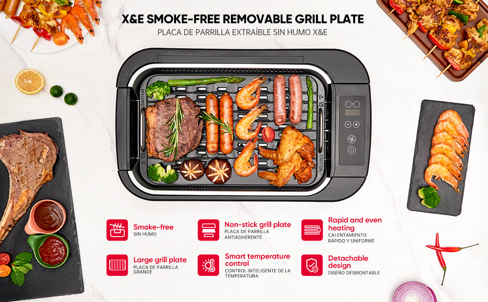 Using a smoke-free grill is a great way to save money and improve your overall health. 