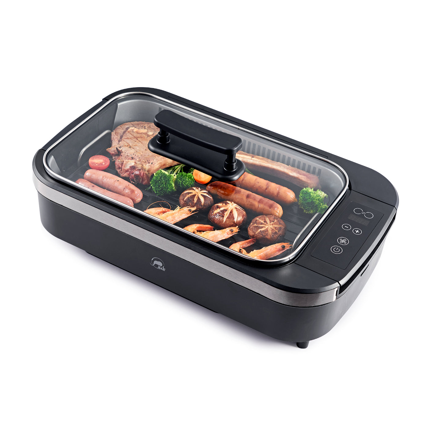 The X&E Indoor Smokeless Grill is a high quality, high performance grill that provides users with a faster, more convenient and healthier cooking experience.