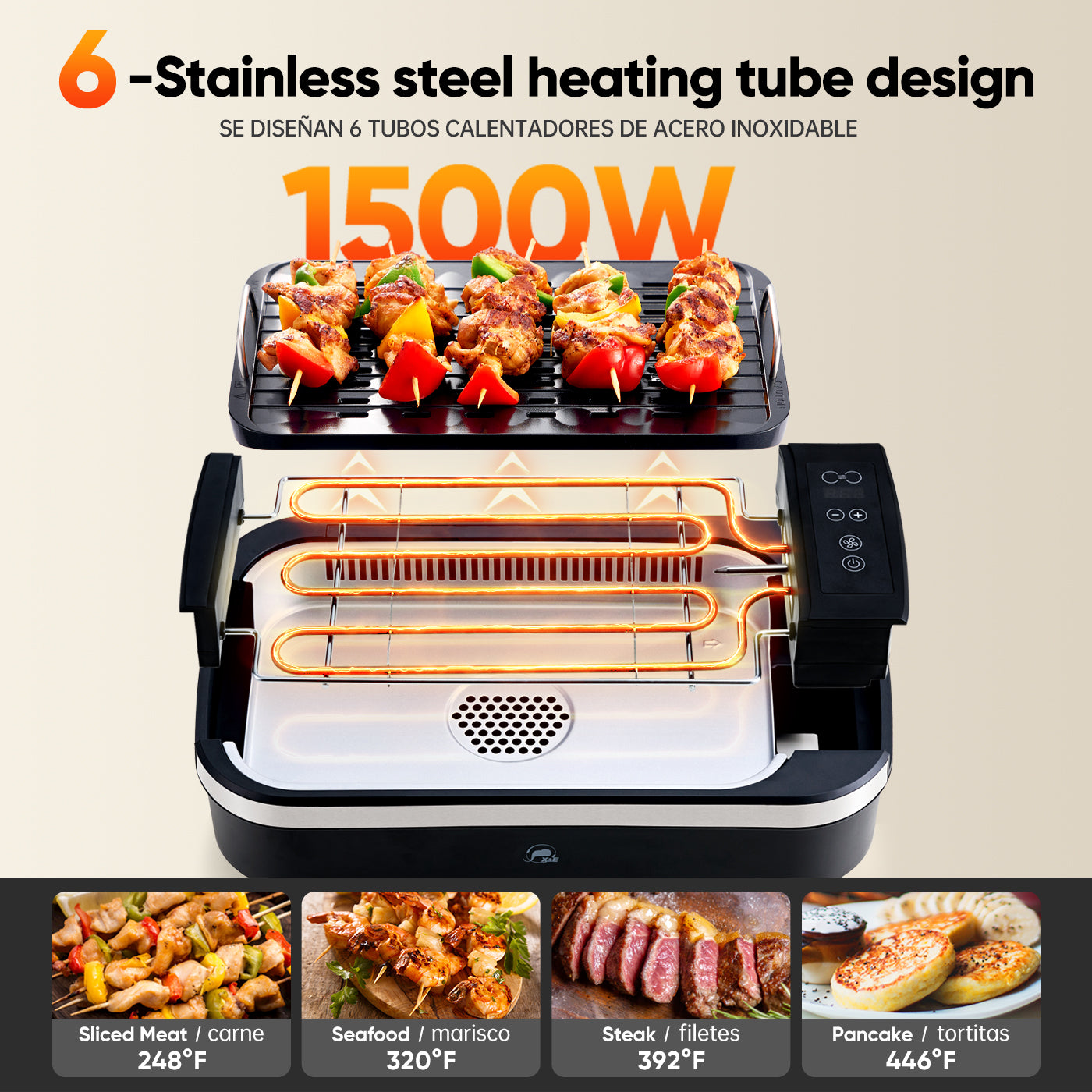 6-stainless steel heating tube design se disenan 6 tubos calentadores de acero inoxidable